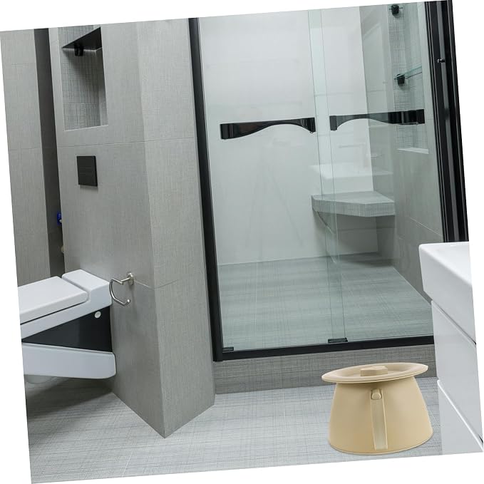 Thickened Plastic Spittoon Lid Bedside Commode Bucket for Elderly Boys and Girls Urinal Potties Portable Bedpan Emergency Travel