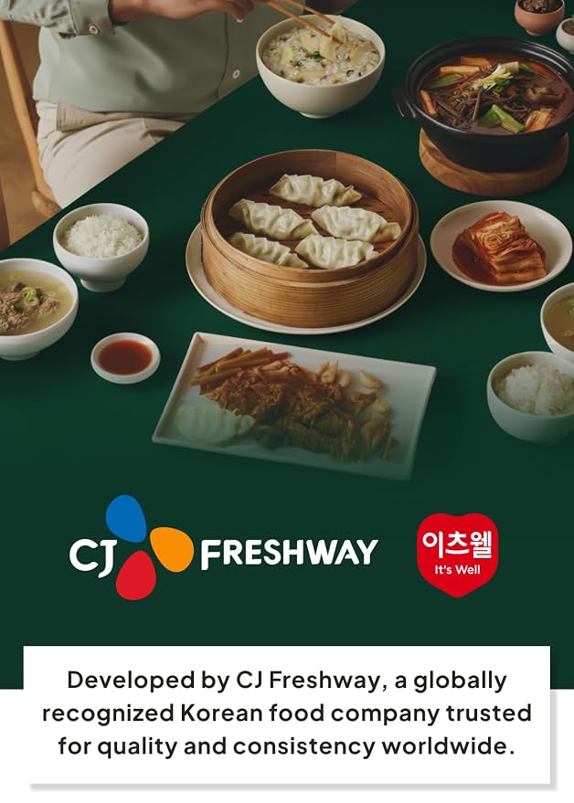 Korean Food CJ Freshway Korean Sweet & Spicy Fried Chicken Sauce, 4.4 lb | Glossy Korean-style red chili sauce suitable for frying, glazing, stir-fry, and dipping