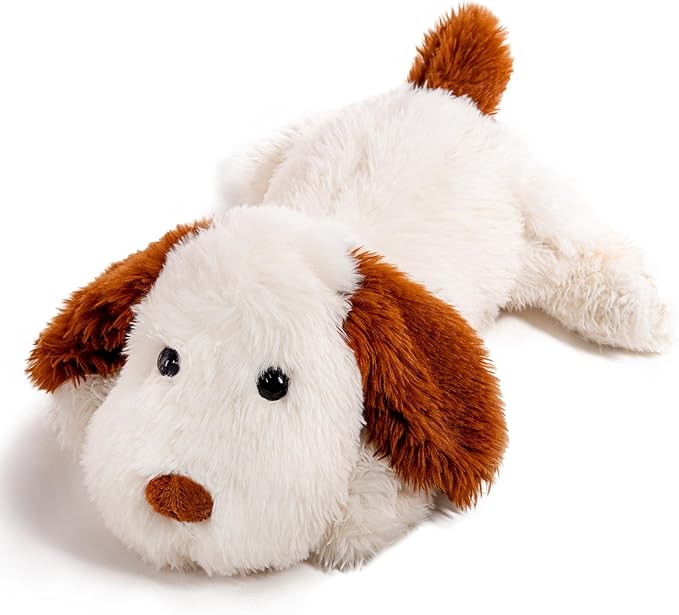 Dog Weighted Stuffed Animal 24in, Stuffed Dog Plush for Adult, Kids, Weighted Dog Stuffed Animal Plush Animal Gifts on Christmas, Birthday, Valentine's Day