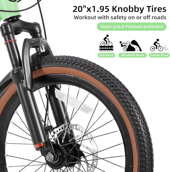 KEANO Huntaway 20 24 Inch Kids Bike for Boys & Girls Ages 7-12 Years Hardtail Mountain Bike for Kids with Aluminum Frame and 7-Speed Drivetrain Children Bicycle