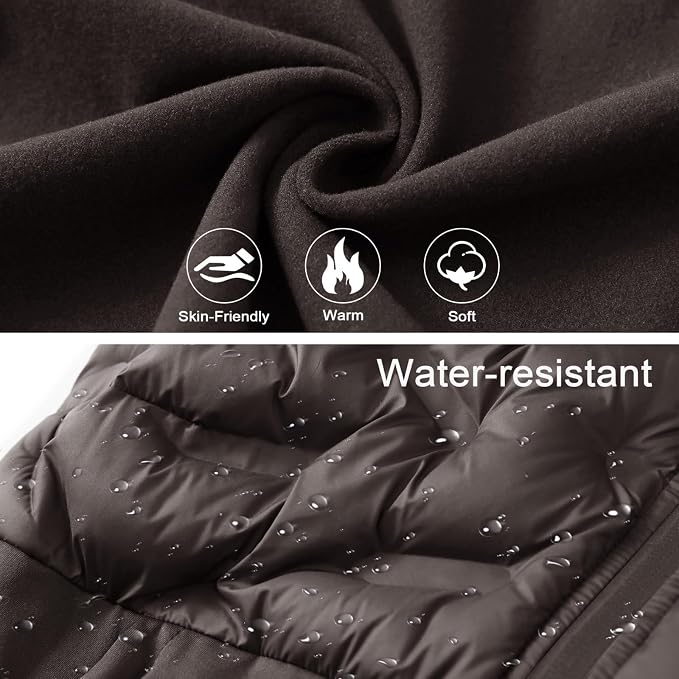 Puffer Vests Womens Lightweight Stand Collar Slim Fit Winter Sleeveless Jacket for Women with Golf Hiking