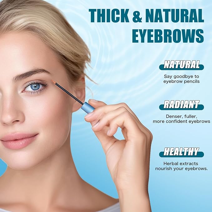 W3W Eyelash Growth Serum for Longer, Thicker Lashes – Peptide & Botanical Lash Enhancer with Myristoyl Pentapeptide-4, Helichrysum & Angelica Root Extract – Natural Lash & Brow Serum (4ml)