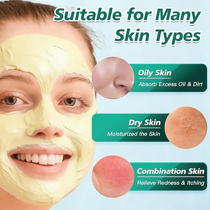 Powder Jelly Mask for Facials Professional, Peel Off Facial Mask for Hydrating & Moisturizing, Hydrojelly Mask for Women Men Skin Care, Home DIY Spa Use for All Skin with Chamomile Petals