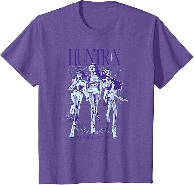 Kpop Demon Hunters Halloween Huntrix What It Sounds Like T-Shirt