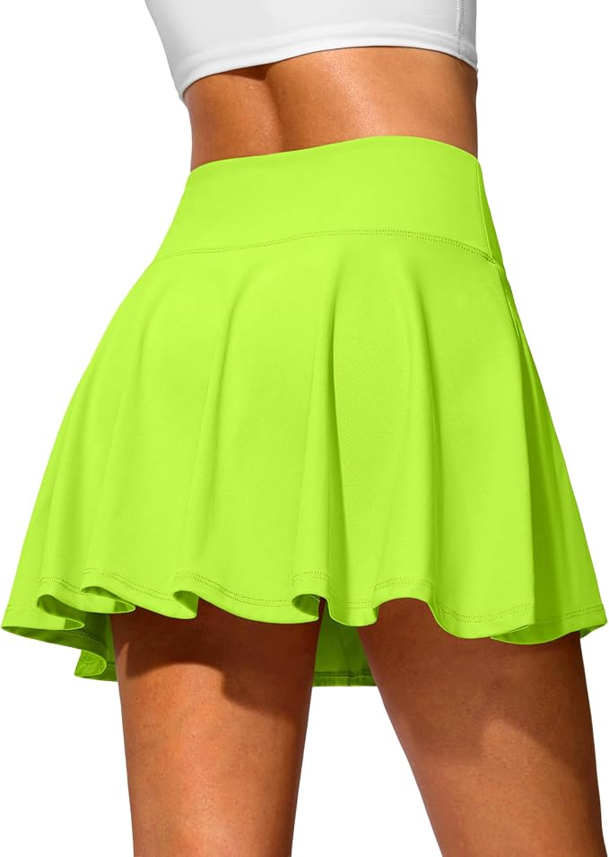 14" Tennis Skirt Golf Skorts with Pockets Tummy Control Shorts Pleated Skirts for Women Athletic Dressy Casual