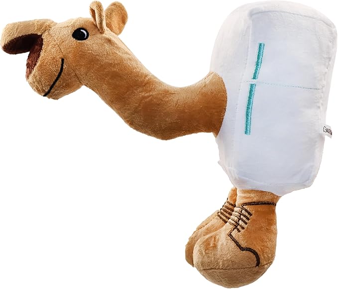 Zenitsu Frigo Camelo Plush Italian Brainrot Expressive Doll Funny & Unique Gift for Boys and Girls, Creative Home Décor Plush Toy for Christmas, Birthday