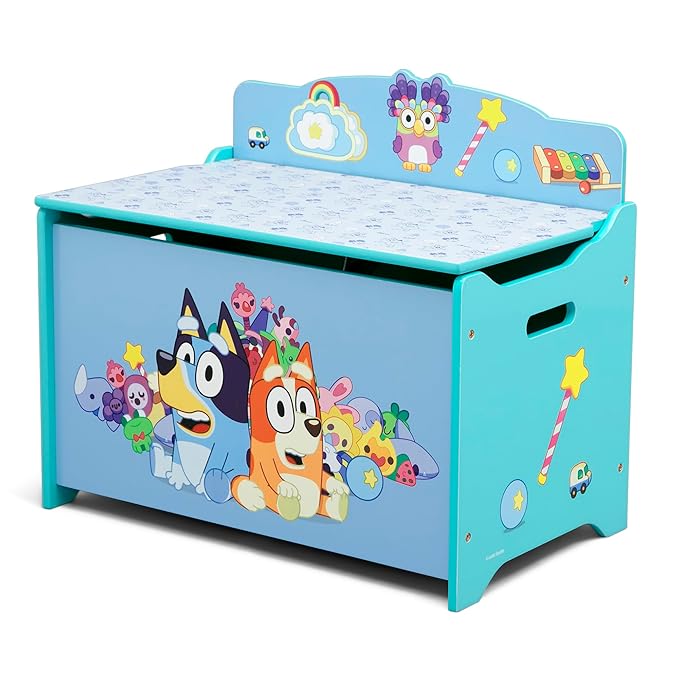 Delta Children – Bluey Deluxe Toy Box
