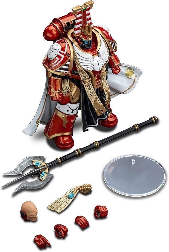 JOYTOY Warhammer 40K 1/18 Action Figures, Thousand Sons Legion Librarian Consul Perfect for Collectors & Decor, Ideal Gift for Birthdays, Christmas, Character Figure - JT6083
