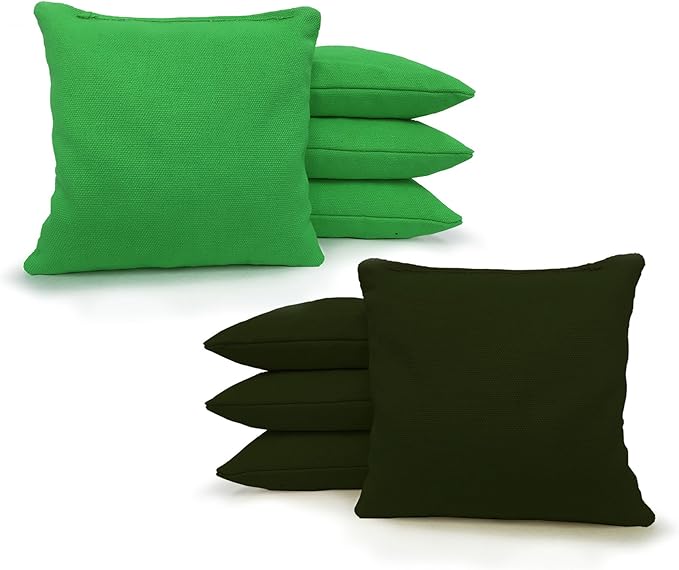 Tailgating Pros Regulation Cornhole Bags - Set of 8 - Corn Filled & Handmade 25+ Color Options