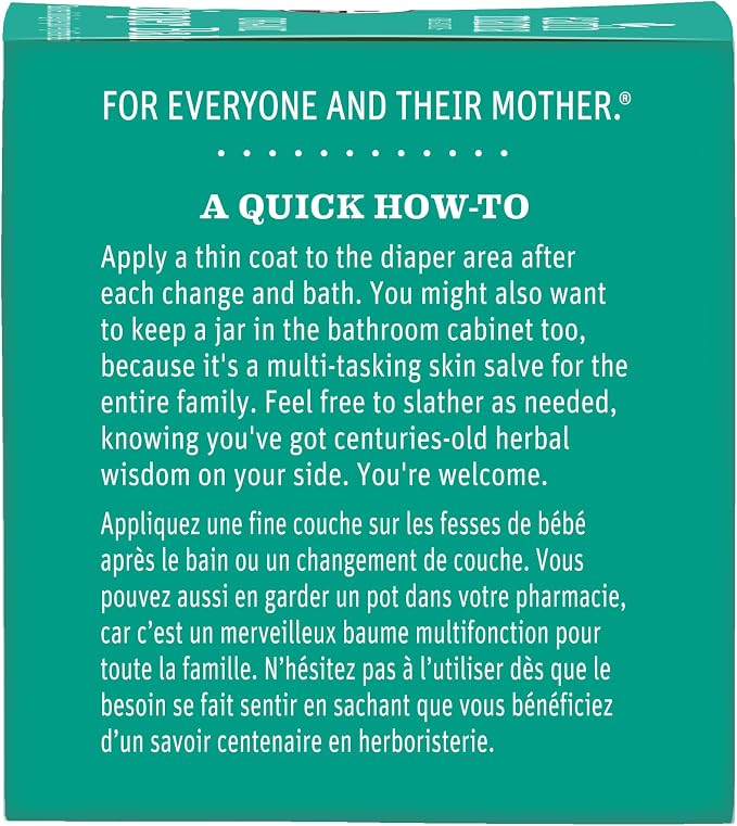 Earth Mama Organic Diaper Balm - 4 fl oz - Diaper Cream for Baby - Safe for Sensitive Skin - Baby Essentials