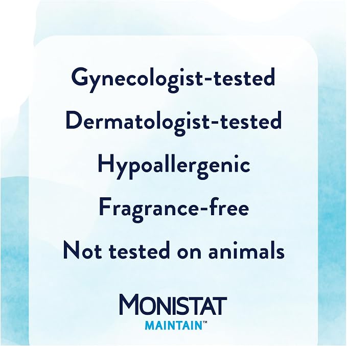 Monistat 7 Day Yeast Infection Treatment with 7 Miconazole Applications Maintain Feminine Wipes with Boric Acid, 12 Count