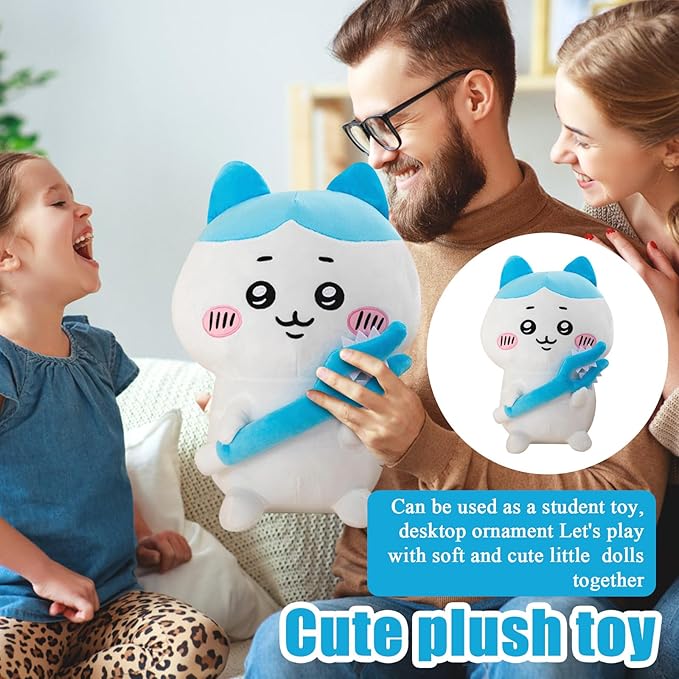 11.8 Inch Chikawa Plush, Usagi Stuffed Figure Throw Pillows for Home Decor for Cartoon Fans Adults, Kawaii Plush