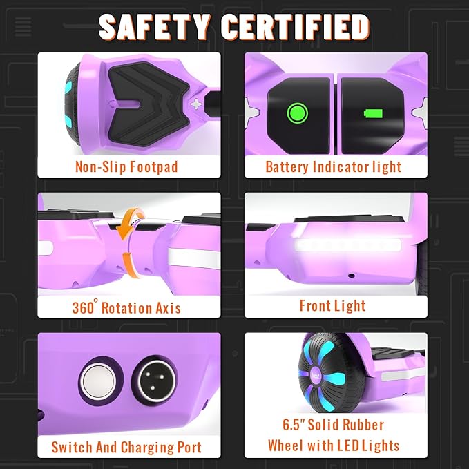 SIMATE Scooter, Bluetooth Speakers and LED Light-Up Wheels, APP Control, Dual 250W Motors, 8.5 mph Max Speed & 8.5 Miles Max Range, Gifts for Kids Adults Girls Boys