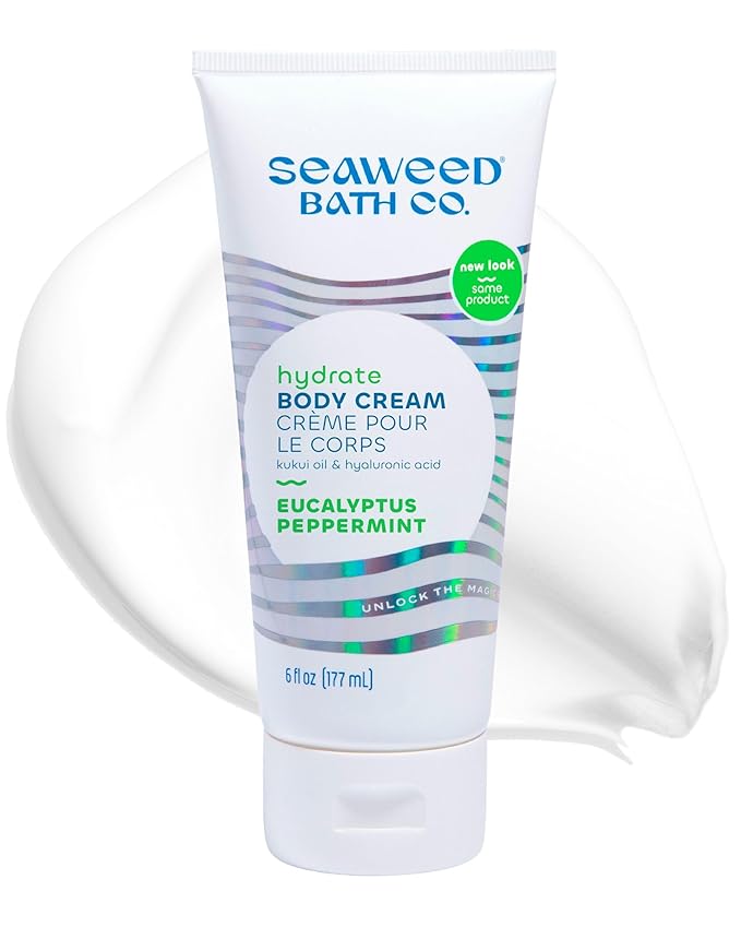 The Seaweed Bath Co. Body Cream, Eucalyptus & Peppermint