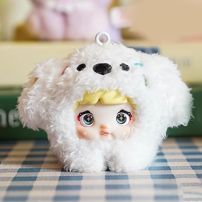 Nommi Baby Series Plush Blind Box 1PC (1 of 10 Possible Styles) Cute Figures Collectible Toys Birthday Gifts