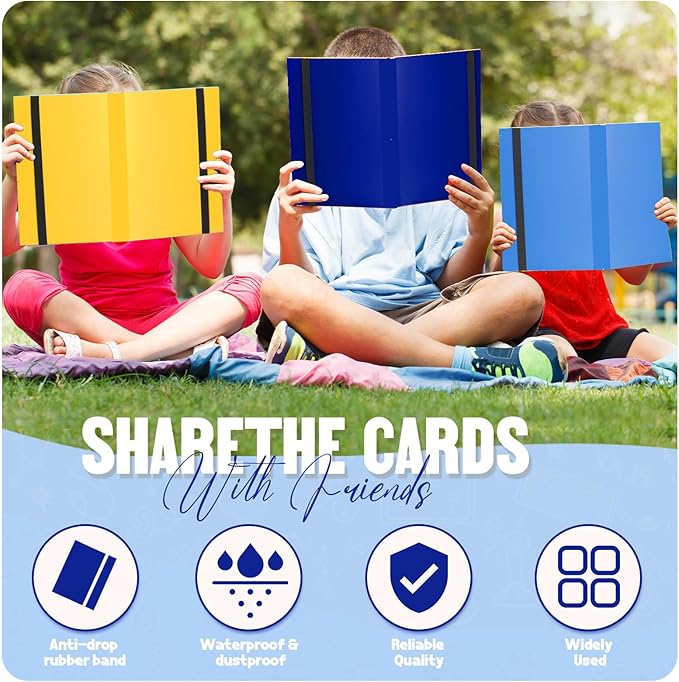 Card Binder 9-Pockets,Trading Card Binder,20 Pages, 360 Card Capacity Collection Binder, Card Folder for MTG, TCG, Game Cards & Sports Cards(Dark Blue)
