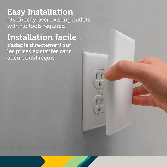 Safety 1st OutSmart Outlet Shield,(Pack of 24)