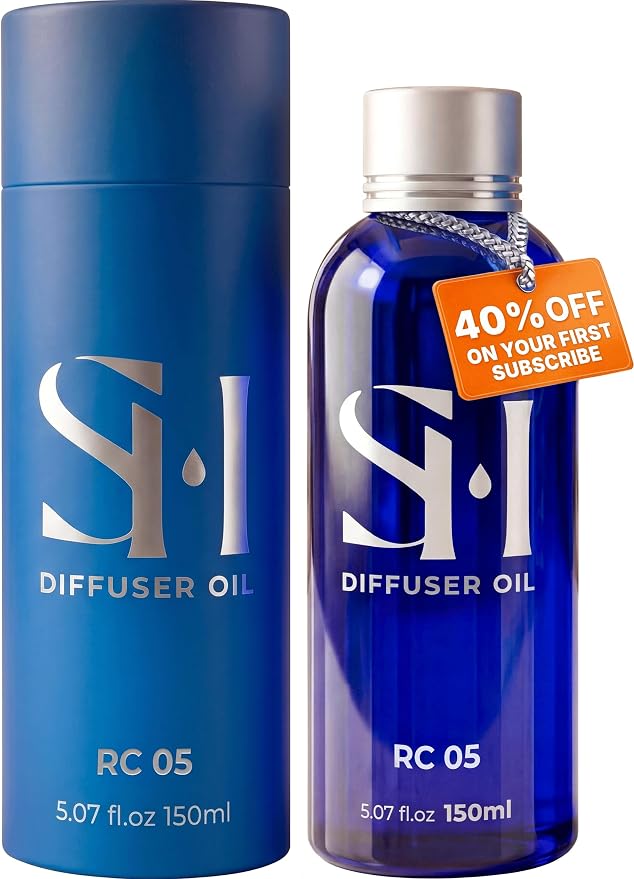 Royal Cashmere RC Hotel 5-Star RC05 Hotel Scent Diffuser Oil | 5.07 Fl oz (150 ml) - Waterless Diffuser Oil Refill & Highly Concentrated Fragrance Oil, Diffuser Oil Scents Luxury, Hotel Oil Diffuser