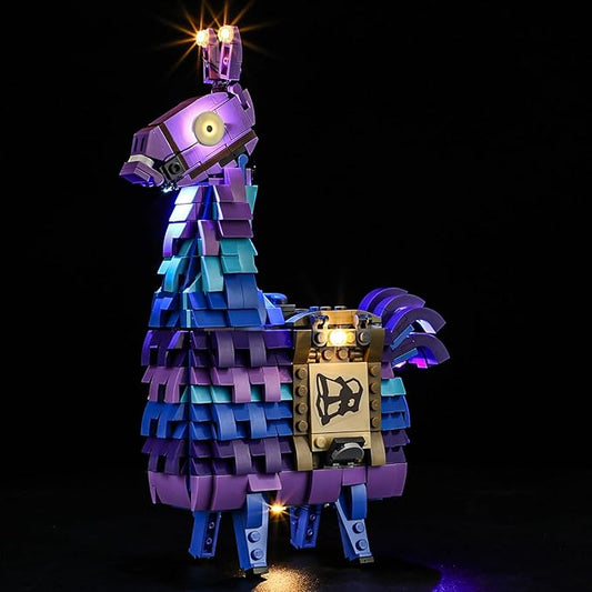 LED Light Kit for Lego 77071 Fortnite Supply Llama,Compatible with Lego 77071 Building Blocks Model(Not Include Blocks Set)