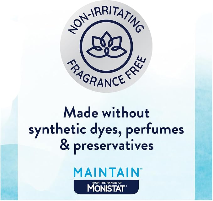 from The Makers of Monistat, Maintain Boric Acid Suppositories for Women, Fragrance-Free Inserts for Vaginal Odor Control and pH Balance Without Irritation, 30 Count