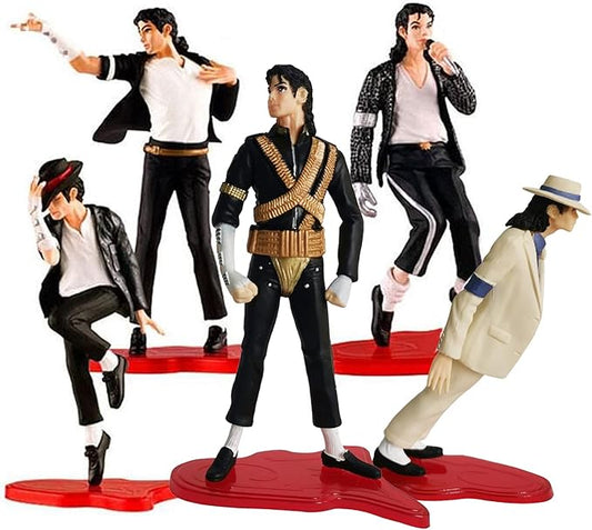 5 Pack Action Figure Dolls Rock King Classic Album Figure Playset (Original Version 5PC)
