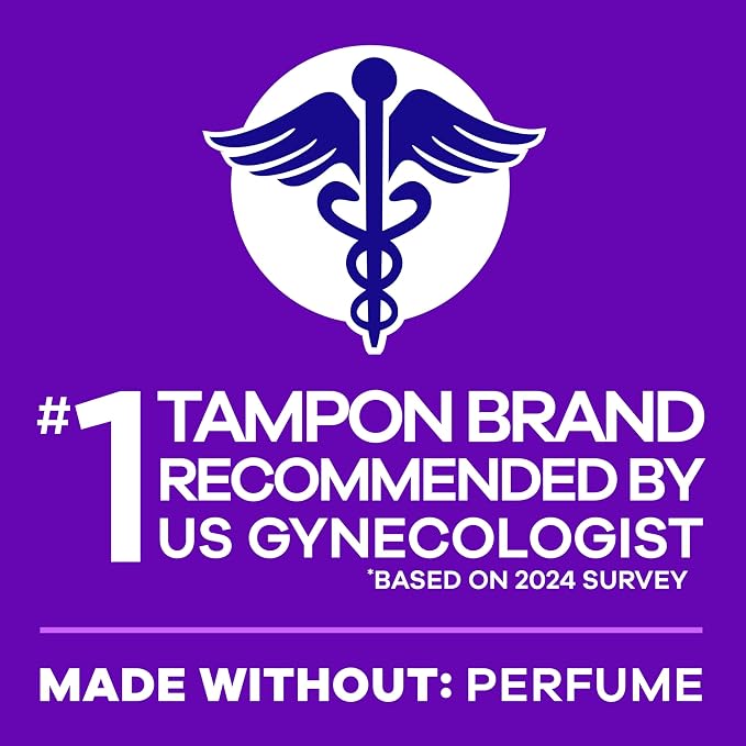 Tampax Compact Radiant Tampons for Women Multipack, with LeakGuard Braid & Extendable Applicator, Regular/Super Absorbency, Unscented, 84 Count (Pack of 2)