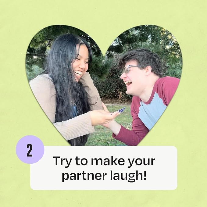DSS Games We Love to Laugh [Couples Game for 2 Players | Hilarious Relationship Card Game for Date Night, Anniversaries, Game Night | Prime Deal | Couples Gift Idea, Try Not to Laugh]