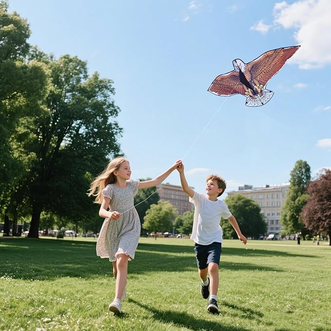Kites for Kids and Adults, Easy to Fly for Beach, Single Line Kite Set for Beginners