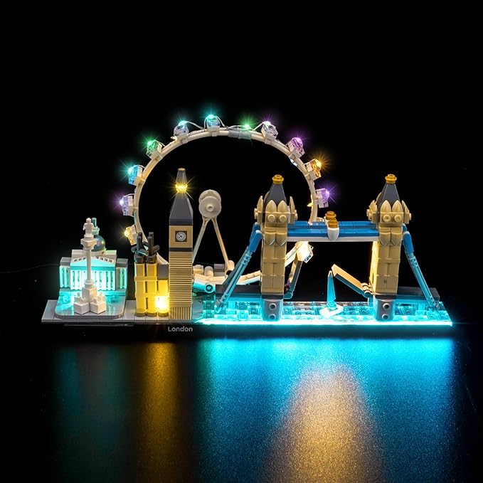 LED Lighting Compatible with LEGO Architecture London Skyline 21034，Light Kit Compatible with LEGO 21034, NOT Included The Model Set - JUST Lights