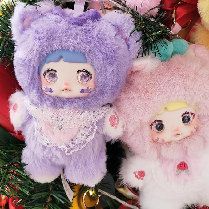 Nommi V3 Interesting Fruits Series Plush Blind Box 6PCs (Set of 6 No Repeat) Cute Figures Collectible Toys Birthday Gifts