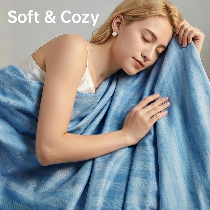 Guohaoi Cooling Blanket for Hot Sleepers and Night Sweats 90"x108" King | Arc-Chill Q-Max >0.5 Cool Fiber,100% Oeko-Tex Certified Lightweight Summer Blanket for Travel/Outdoor Ultra Cold Breathable