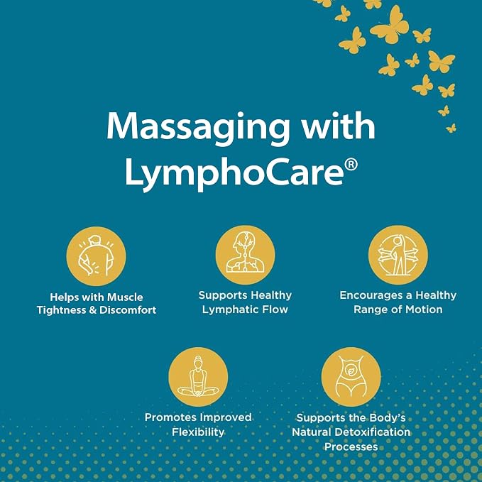 Baar LymphoCare Massage Oil with Olive, Rose Hip & Castor, 8 Oz