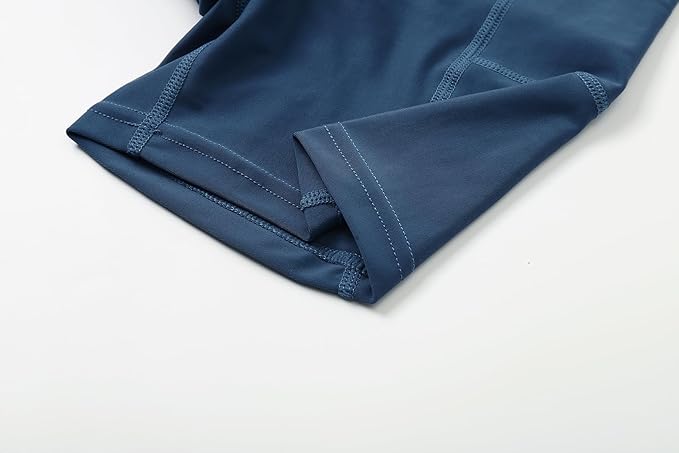 Kids Padded Bike Shorts Boys Girls Biking Shorts with Pockets 3D Padding Cycling Shorts for Boys