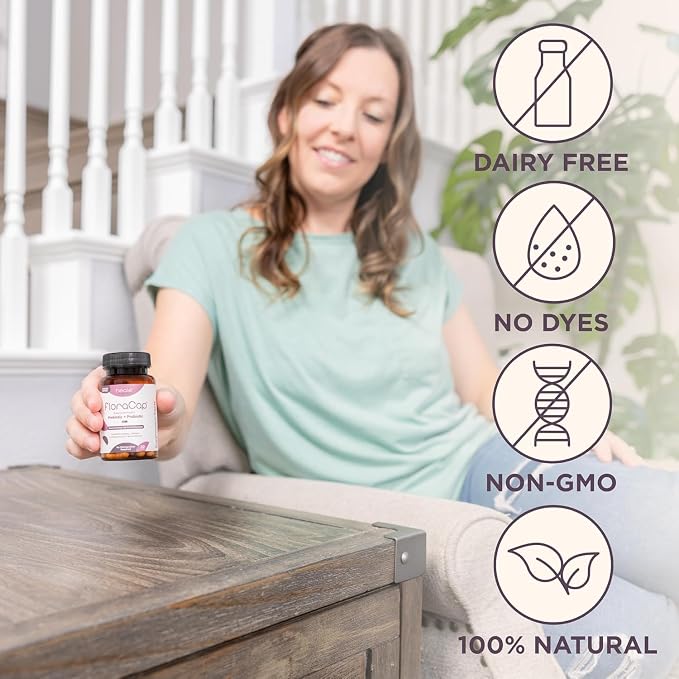 BoriCap 30 Day Supply 600mg Boric Acid Suppositories Bundle with Probiotics for Women, Vaginal Odor Control, pH-Balanced Feminine Care, Pure Boric Acid Powder, Reduce Odor, Itching, & Discomfort