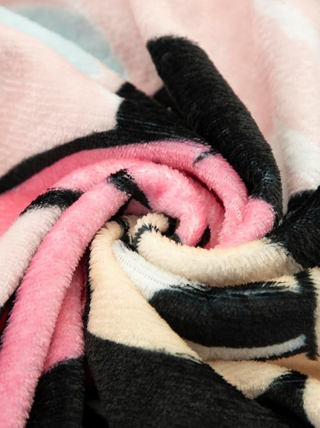 Northwest Disney Minnie Mouse Plush Throw Blanket, 46" x 60" Silk Touch Soft Fleece Blanket for Kids & Adults, Officially Licensed