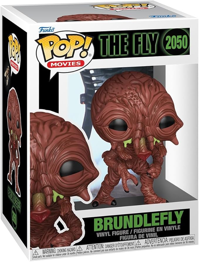Funko Pop! Movies: The Fly (1986) - Brundlefly - Collectable Vinyl Figure - Gift Idea - Official Merchandise - Toys for Kids & Adults - Sci-Fi Fans - Model Figure for Collectors