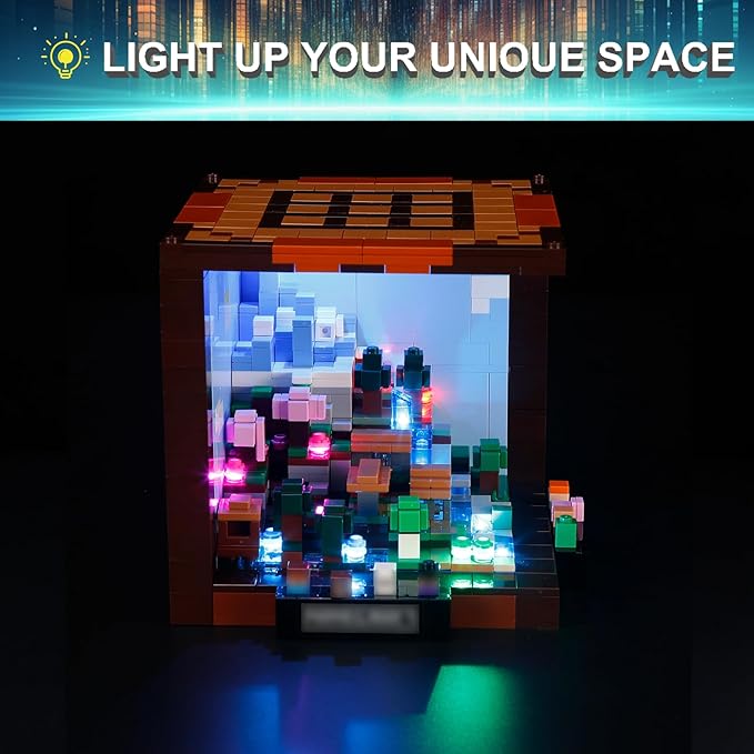 LED Light Kit for Lego 21265 The Crafting Table Set,Compatible with Lego 21265 Building Blocks Model(Not Include Blocks Set)