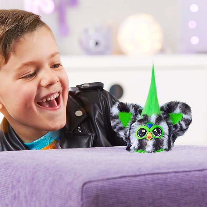 Furby Furblets Fierce & Fabulous 2 Pack, Greenie-Meanie & May-May with 45 Sounds Each, Electronic Plush Toys for Girls & Boys, Back to School Gifts, Ages 6+ (Amazon Exclusive)