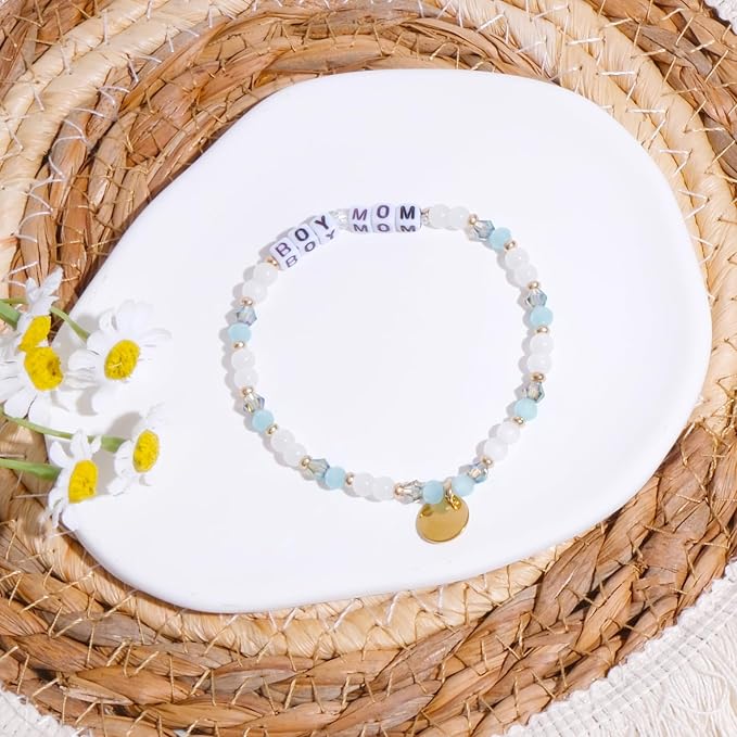 Boy Mom Gifts for New Moms, New Mommy Essentials, Pregnancy Gifts for Expecting Mama for First Time, Moms Care Package After Baby (Boy Mama)