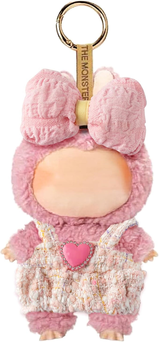 Clothes Fit for 17CM Doll, Fashion Doll Clothes Outfit Set Cute Theme Designer Toys Dress Accessories for Collector Fans Display (Pink Set)