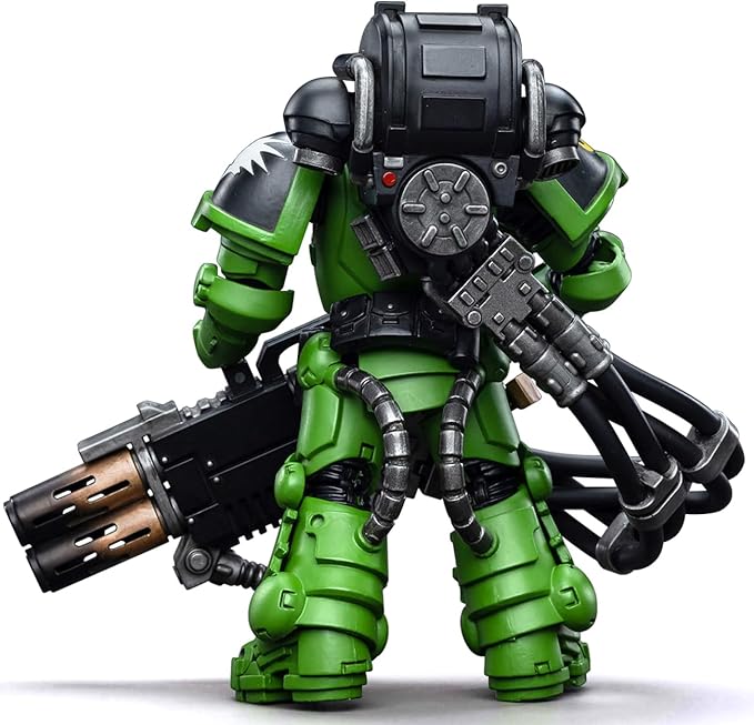 JOYTOY Warhammer 40K 1/18 Action Figures - Salamanders Eradicators Brother Xavak Perfect for Collectors & Decor - Ideal Gift for Birthdays/Christmas - Character Figure - JT5277