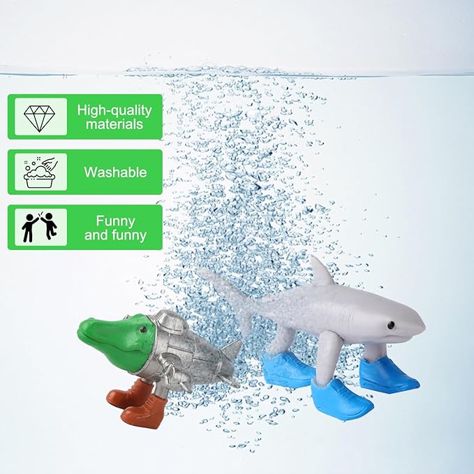 8PCS Italian Brainrot Action Figure,Cute Tralalero Tralala Figures，Tung Tung Tung Sahur, BRR BRR Patapim,Shark Figures Toys, Collectible Animals Figurine Doll Gifts for Fans