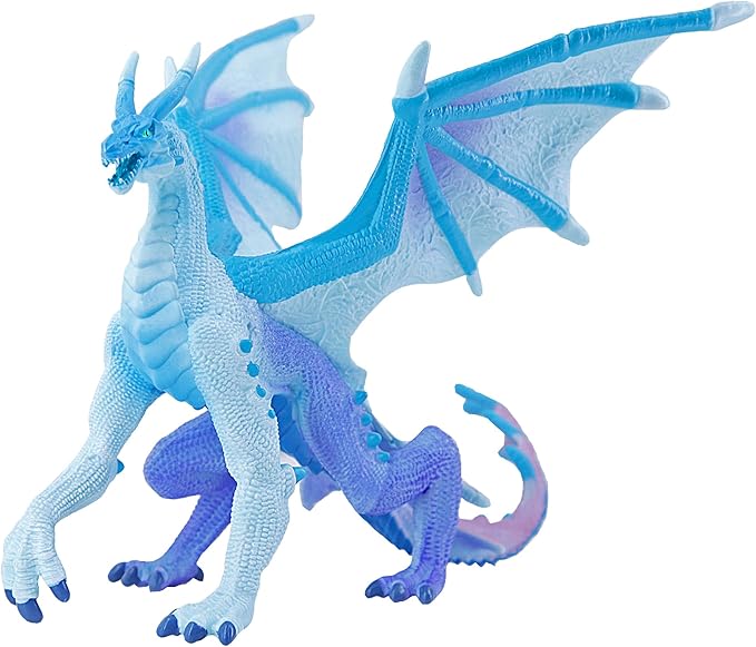 RECUR Wind Dragon Action Figurine, 7.5 Inch Statue Toys for Boys Girls Kids, RPG Figures Miniatures for Display & Roleplaying, Collectors Toy Age 3 +
