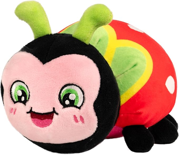 Scentco Snuggle Bugs (Ladybug)- Strawberry Scented Plush Toy - Gifts for Kids, Gift Guide, Aromatherapy