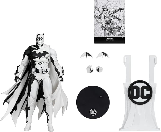 McFarlane Toys - DC - Batman Hush Sketch Gold Label Figure - EE Exclusive
