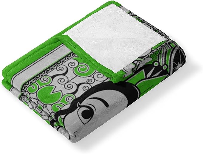 NORTHWEST Disney 100 Silk Touch Throw Blanket, 60" x 80", Art Deco Tiana