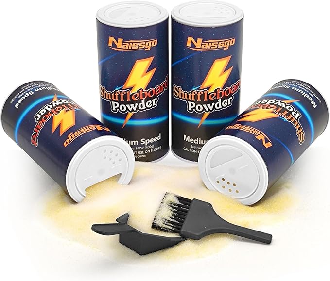 Shuffleboard Sand Wax Shuffleboard Powder Set with Small Brush & Pan