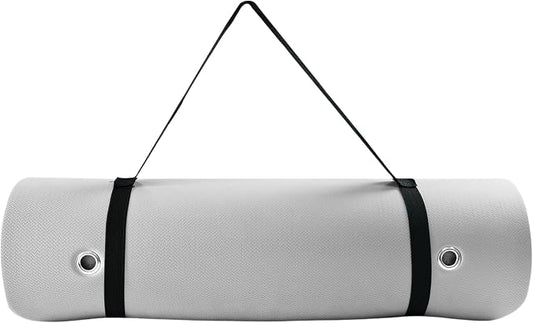 TONE Fitness Hanging Yoga Mat, Pilates Mat, Exercise Mat for Home Workouts with Carry Strap | V Pattern | Multiple Colors