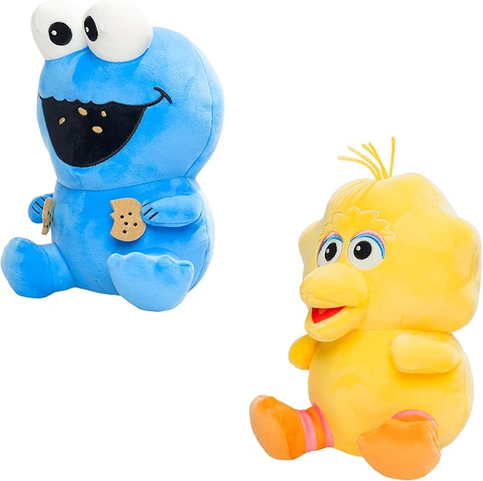 Super7 Sesame Street Super Duper Plush Wave 01 - Big Bird Plush Stuffed Toy