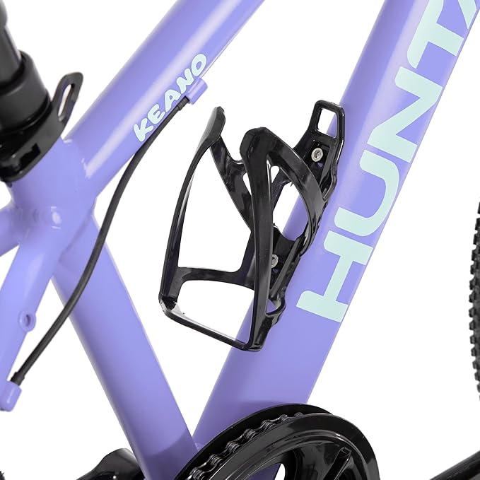 KEANO Huntaway 20 24 Inch Kids Bike for Boys & Girls Ages 7-12 Years Hardtail Mountain Bike for Kids with Aluminum Frame and 7-Speed Drivetrain Children Bicycle